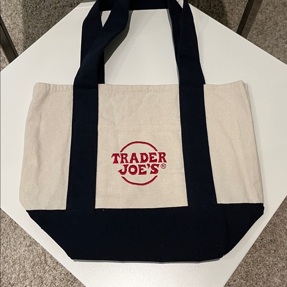 Trader Joe's Canvas Mini Tote Bags Set - Picture 6 of 7